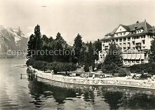 AK / Ansichtskarte Gunten_Thunersee Park Hotel Gunten Thunersee