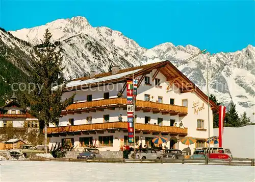 AK / Ansichtskarte Obsteig_Tirol Hotel Pension Tyrol Obsteig_Tirol