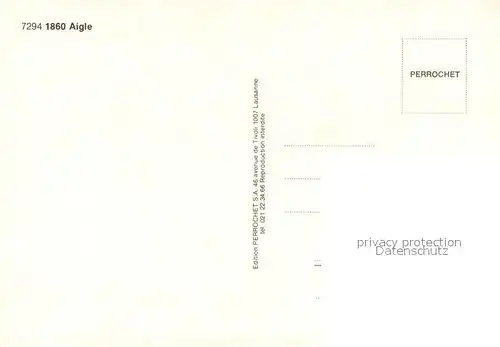 AK / Ansichtskarte Aigle_VD  Aigle_VD