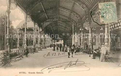 AK / Ansichtskarte Vittel Grande Galerie Vittel
