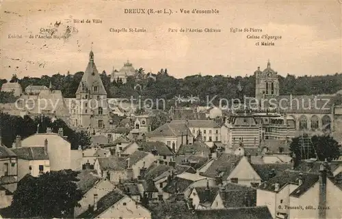 AK / Ansichtskarte Dreux Vue d ensemble Dreux