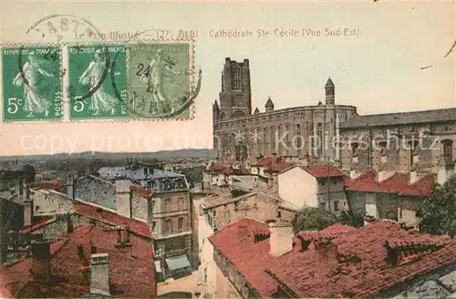 AK / Ansichtskarte Albi_Tarn Cathedrale Sainte Cecile Albi_Tarn