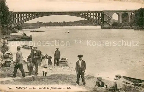 AK / Ansichtskarte Nantes_Loire_Atlantique Le Pont de la Jonneliere Nantes_Loire_Atlantique