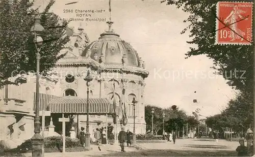 AK / Ansichtskarte Royan_Charente Maritime Casino Municipal Royan Charente Maritime