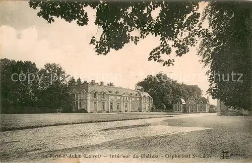 AK / Ansichtskarte La_Ferte Saint Aubin Interieur du Chateau Orphelinat St Leon La_Ferte Saint Aubin