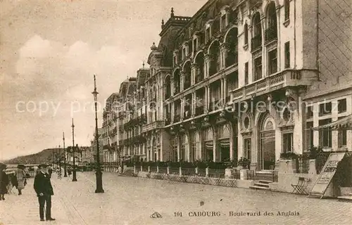 AK / Ansichtskarte Cabourg Boulevard des Anglais Cabourg
