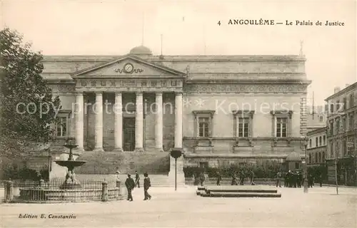 AK / Ansichtskarte Angouleme Le Palais de Justice Angouleme
