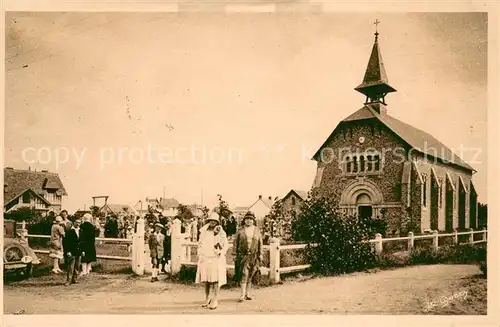 AK / Ansichtskarte Coutainville Chapelle des Baigneurs  Coutainville