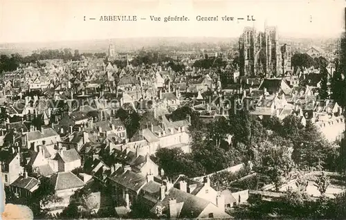 AK / Ansichtskarte Abbeville Vue generale  Abbeville