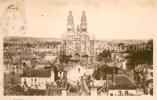 AK / Ansichtskarte Tours_Indre et Loire Cathedrale Tours Indre et Loire