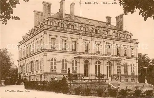 AK / Ansichtskarte Epernay_Marne Hotel de Ville Epernay Marne