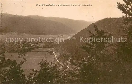 AK / Ansichtskarte Celles sur Plaine Les Vosges et la Menelle Celles sur Plaine