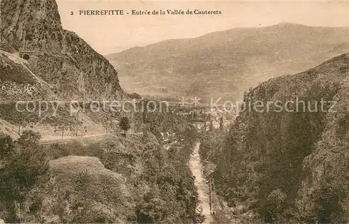 AK / Ansichtskarte Pierrefitte_Correze Entree de la Vallee de Cauterets Pierrefitte Correze