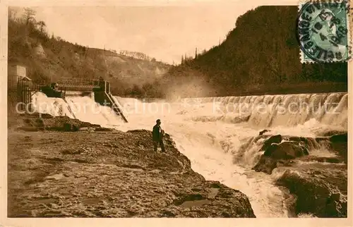 AK / Ansichtskarte Bellegarde sur Valserine Perte du Rhone Les Barrages Bellegarde sur Valserine