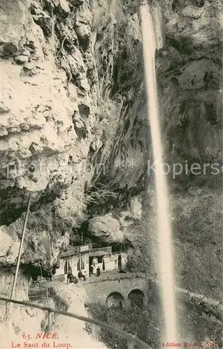 AK / Ansichtskarte Nice_Alpes_Maritimes Le Saut du Loup Nice_Alpes_Maritimes