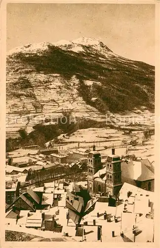 AK / Ansichtskarte Briancon Vue generale et le Mont Prorel Briancon