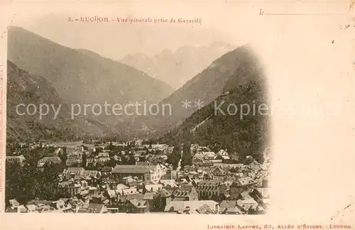 AK / Ansichtskarte Luchon_Haute Garonne Vue generale prise de Cazarith Luchon Haute Garonne