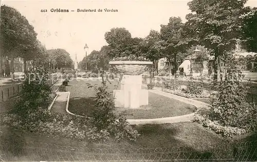 AK / Ansichtskarte Orleans_Loiret Boulevard de Verdun Orleans_Loiret
