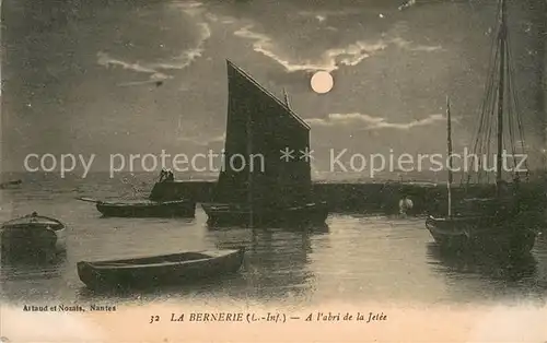 AK / Ansichtskarte La_Bernerie en Retz A larbri de la Jetee La_Bernerie en Retz