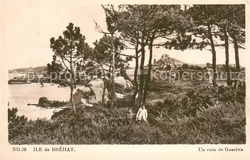 AK / Ansichtskarte Ile de Brehat Un Coin de Goareva Ile de Brehat