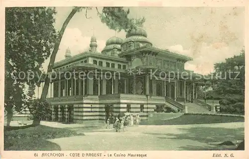 AK / Ansichtskarte Arcachon_Gironde Le Casino Mauresque Arcachon Gironde