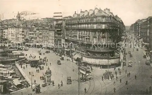 AK / Ansichtskarte Marseille_Bouches du Rhone La Rue de la Republique Marseille