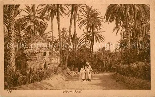 AK / Ansichtskarte Marabout Oase Marabout