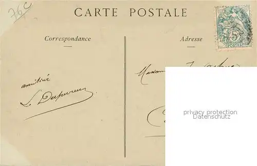 AK / Ansichtskarte Rouen Vue generale prise de Bonsecours Rouen