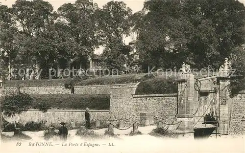 AK / Ansichtskarte Bayonne_Pyrenees_Atlantiques La Porte d Espagne Bayonne_Pyrenees
