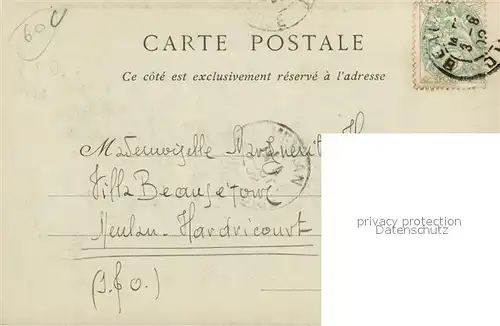AK / Ansichtskarte Beauvais Escalier Renaissance ancienne Maison Canoniale Beauvais