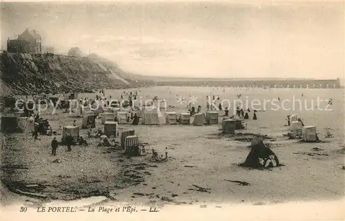 AK / Ansichtskarte Le_Portel La plage et l Epi Le_Portel