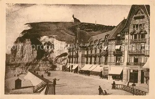 AK / Ansichtskarte Etretat Hotel des Roches Blanches Etretat