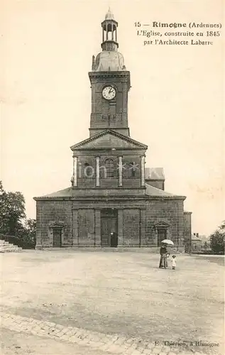 AK / Ansichtskarte Rimogne Eglise construite en 1845 par l architecte Labarre Rimogne