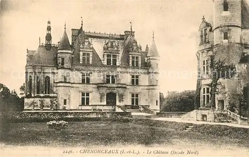 AK / Ansichtskarte Chenonceaux_Indre_et_Loire Chateau Schloss Chenonceaux_Indre
