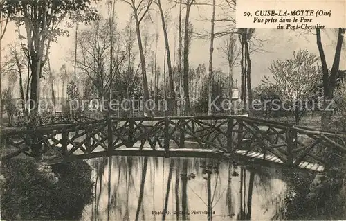 AK / Ansichtskarte Cuise la Motte Vue prise dans le parc du Pont Chevalier Cuise la Motte