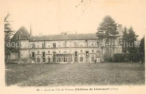 AK / Ansichtskarte Liancourt Ecole de l Ile de France Liancourt