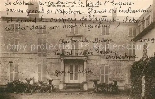 Bernes sur Oise Chateau Schloss Bernes sur Oise