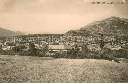 Chambery_Savoie Vue generale Chambery Savoie