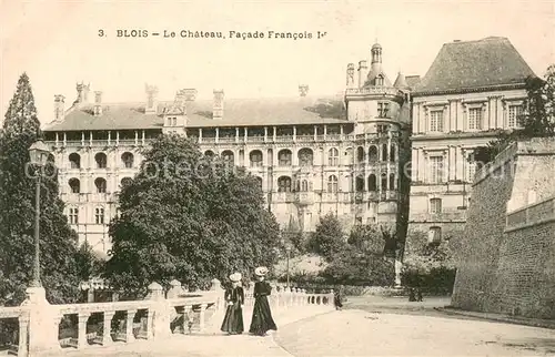 Blois_Loir_et_Cher Le Chateau Facade Francois I Blois_Loir_et_Cher