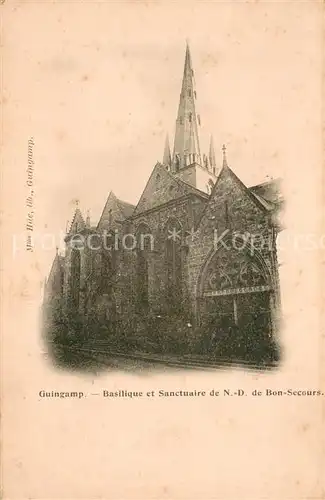 Guincamp Basilique et Sanctuaire de ND de Bon Secours Guincamp