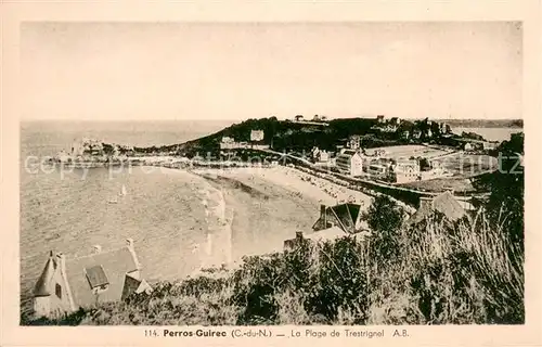 Perros Guirec La Plage de Trestrignel Perros Guirec