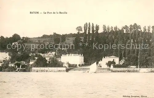 Bayon Le Port de la Reuille Bayon