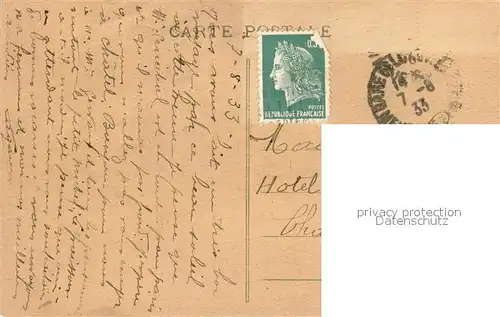 Luneville Le Chateau vue des Bosquets Luneville