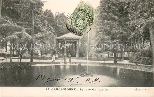 Carcassonne Square Gambetta Carcassonne