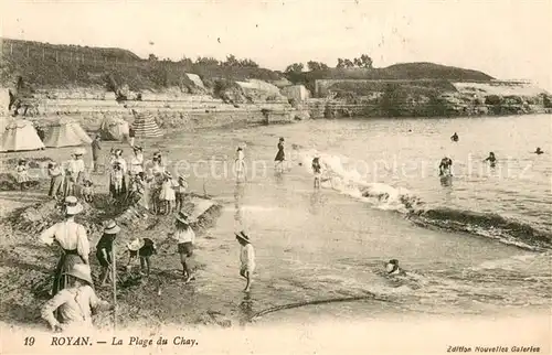 Royan_Charente Maritime La Plage du Chay Royan Charente Maritime