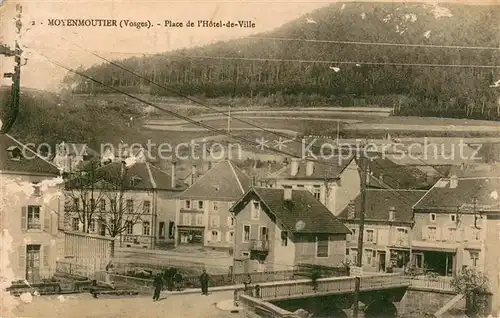 Moyenmoutier Place de lHotel de Ville Moyenmoutier