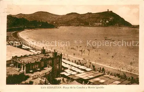 San_Sebastian_de_La_Gomera Playa de la Concha y Monte Igueldo San_Sebastian