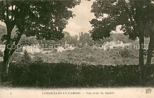 Cormeilles en Parisis Vue prise du Square Cormeilles en Parisis