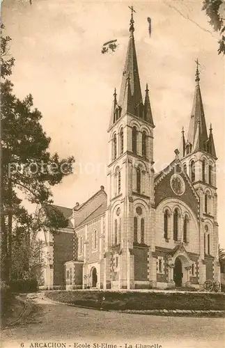 Arcachon_Gironde Ecole St Elme La Chapelle Arcachon Gironde