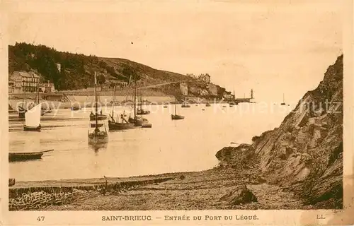 Saint Brieuc_Cotes d_Armor Entree du Port du Legue Saint Brieuc_Cotes d